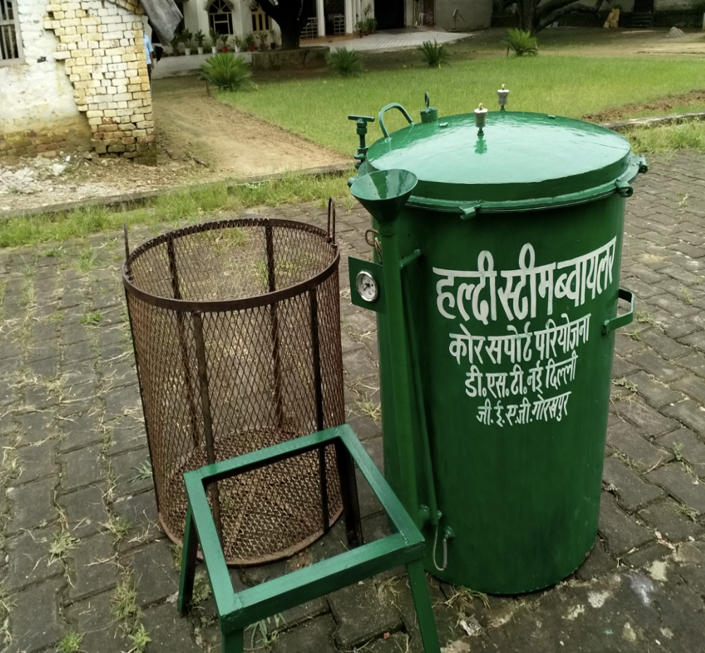 Haldi (Turmeric) Steam Boiler